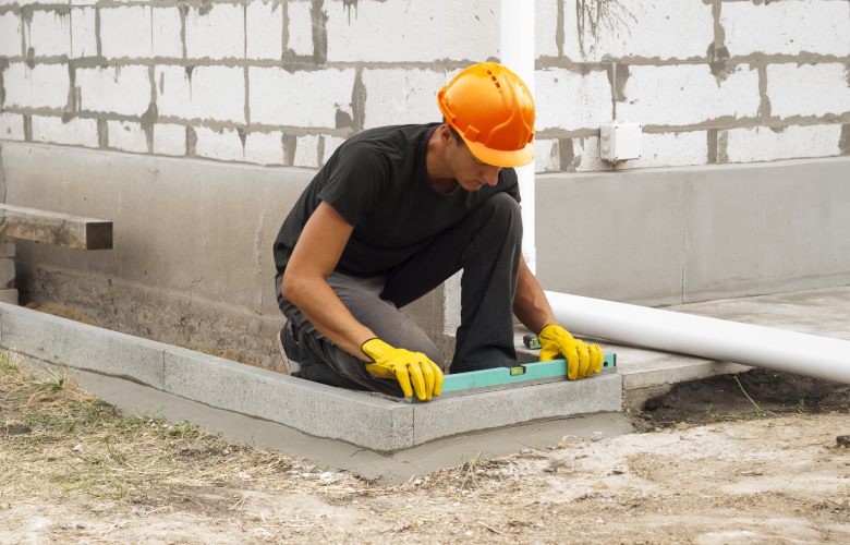 Buitenmuur onderkappen door een specialist
